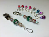 Portuguese Knitting Pin and Stitch Marker Gift Set- Mixed Colors , Portugese Knitting Pin - Jill's Beaded Knit Bits, Jill's Beaded Knit Bits
 - 7