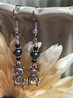 Pudgy Belly Cat Beaded Dangle Earrings , Jewelry - Jill's Beaded Knit Bits, Jill's Beaded Knit Bits
 - 5