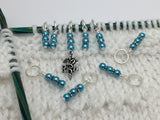 RN Charm Stitch Marker Set for Knitting , Stitch Markers - Jill's Beaded Knit Bits, Jill's Beaded Knit Bits
 - 2