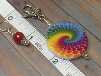 Rainbow Stitch Marker Holder & Snag Free Markers , Stitch Markers - Jill's Beaded Knit Bits, Jill's Beaded Knit Bits
 - 6