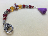 Beaded Scissor Fob Charm-Red , accessories - Jill's Beaded Knit Bits, Jill's Beaded Knit Bits
 - 7