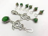 Magnetic Turtle Portuguese Knitting Pin & Stitch Marker Set , Portugese Knitting Pin - Jill's Beaded Knit Bits, Jill's Beaded Knit Bits
 - 8