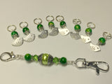 Silver Bird Stitch Markers & Knitting Bag Lanyard Holder , Stitch Markers - Jill's Beaded Knit Bits, Jill's Beaded Knit Bits
 - 3