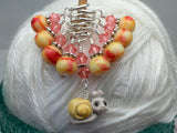 Snag Free Snail Stitch Marker Set- 9pc. , Stitch Markers - Jill's Beaded Knit Bits, Jill's Beaded Knit Bits
 - 2
