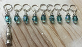 Soda Pop Stitch Marker Set- Snag Free (blue) , Stitch Markers - Jill's Beaded Knit Bits, Jill's Beaded Knit Bits
 - 4