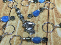 Sombrero Kitty Stitch Marker Set , Stitch Markers - Jill's Beaded Knit Bits, Jill's Beaded Knit Bits
 - 8