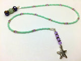 Starfish Beaded Bookmark- Book Thong , Accessories - Jill's Beaded Knit Bits, Jill's Beaded Knit Bits
 - 4