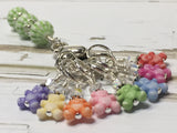 Tiny Teddy Bear Stitch Markers & Holder , Stitch Markers - Jill's Beaded Knit Bits, Jill's Beaded Knit Bits
 - 10