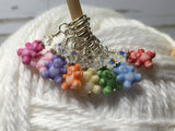 Tiny Teddy Bear Stitch Markers & Holder , Stitch Markers - Jill's Beaded Knit Bits, Jill's Beaded Knit Bits
 - 4