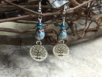 Tree of Life Earrings , jewelry - Jill's Beaded Knit Bits, Jill's Beaded Knit Bits
 - 2