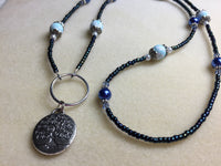 Tree of Life Beaded Eyeglasses Lanyard , Jewelry - Jill's Beaded Knit Bits, Jill's Beaded Knit Bits
 - 3