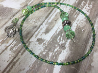 Turtle Beaded Bookmark in Green , accessories - Jill's Beaded Knit Bits, Jill's Beaded Knit Bits
 - 4