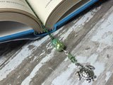 Turtle Beaded Bookmark in Green , accessories - Jill's Beaded Knit Bits, Jill's Beaded Knit Bits
 - 2