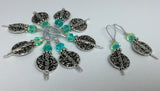Silver Vines Wire Loop Stitch Marker Set for Knitters , Stitch Markers - Jill's Beaded Knit Bits, Jill's Beaded Knit Bits
 - 9