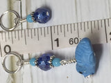 Baby Seal Stitch Marker Set- 9pc. Blue , Stitch Markers - Jill's Beaded Knit Bits, Jill's Beaded Knit Bits
 - 9