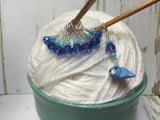 Baby Seal Stitch Marker Set- 9pc. Blue , Stitch Markers - Jill's Beaded Knit Bits, Jill's Beaded Knit Bits
 - 7