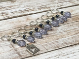 9 Piece Star Stitch Marker Set- Snag Free Knitting- Blue , Stitch Markers - Jill's Beaded Knit Bits, Jill's Beaded Knit Bits
 - 4