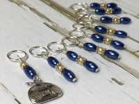 Boombox Stitch Marker Set For Knitting , Stitch Markers - Jill's Beaded Knit Bits, Jill's Beaded Knit Bits
 - 5