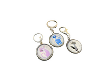Cat Stitch Marker Charms for Knitting or Crochet, Closed Rings, Open Rings, or Clasps