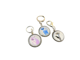 Cat Stitch Marker Charms for Knitting or Crochet, Closed Rings, Open Rings, or Clasps