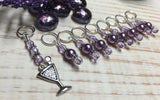 Cocktail Stitch Marker Set , Stitch Markers - Jill's Beaded Knit Bits, Jill's Beaded Knit Bits
 - 4