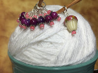 Cupcake Stitch Marker Set , Stitch Markers - Jill's Beaded Knit Bits, Jill's Beaded Knit Bits
 - 11