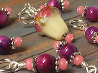 Cupcake Stitch Marker Set , Stitch Markers - Jill's Beaded Knit Bits, Jill's Beaded Knit Bits
 - 2