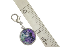 Magical Fairy Stitch Marker Charms for Knitting or Crochet, Closed Rings, Open Rings, or Clasps