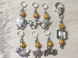 Farmyard Stitch Marker Set- Includes Beaded Stitch Marker Holder , Stitch Markers - Jill's Beaded Knit Bits, Jill's Beaded Knit Bits
 - 1