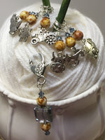 Farmyard Stitch Marker Set- Includes Beaded Stitch Marker Holder , Stitch Markers - Jill's Beaded Knit Bits, Jill's Beaded Knit Bits
 - 3