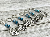 Elegant Circles Stitch Marker Set,  Snag Free