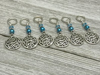 Elegant Circles Stitch Marker Set,  Snag Free