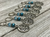 Elegant Circles Stitch Marker Set,  Snag Free