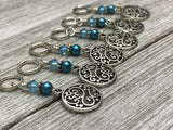 Elegant Circles Stitch Marker Set,  Snag Free