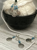 Elegant Circles Stitch Marker Set,  Snag Free