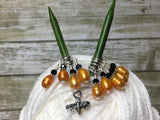 Honey Bee Stitch Marker Set For Knitters- 9 pc. Set , Stitch Markers - Jill's Beaded Knit Bits, Jill's Beaded Knit Bits
 - 1