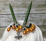 Honey Bee Stitch Marker Set For Knitters- 9 pc. Set , Stitch Markers - Jill's Beaded Knit Bits, Jill's Beaded Knit Bits
 - 8