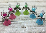 Angel Stitch Marker set- Snag Free Beaded Knitting Stitch Markers- Gift for Knitters- Tools ,  - Jill's Beaded Knit Bits, Jill's Beaded Knit Bits
 - 1