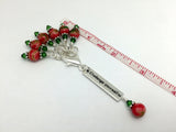 Challenge Yourself Stitch Marker Set- Inspirational Gift for Knitters ,  - Jill's Beaded Knit Bits, Jill's Beaded Knit Bits
 - 5