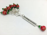Challenge Yourself Stitch Marker Set- Inspirational Gift for Knitters ,  - Jill's Beaded Knit Bits, Jill's Beaded Knit Bits
 - 3