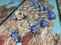 Tropical Fish Snag Free Stitch Marker Charm Set | Gift For Knitters | FREE US SHIPPING