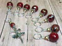 Ballerina Stitch Marker Set, Gifts for Knitters