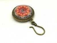 Sunset Medallion Magnetic Portuguese Knitting Pin