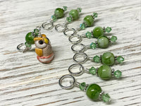 Owl Stitch Marker Set | Snagless | Bird Knitting Marker | Gifts for Knitters | US3-US17 |