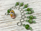 Owl Stitch Marker Set | Snagless | Bird Knitting Marker | Gifts for Knitters | US3-US17 |