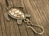 Silver Turtle Magnetic Portuguese Knitting Pin