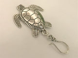 Silver Turtle Magnetic Portuguese Knitting Pin