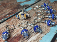 Tropical Fish Snag Free Stitch Marker Charm Set | Gift For Knitters | FREE US SHIPPING