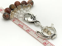 Teapot Stitch Marker Holder & Snag Free Knitting Charms | Knitting Gift | FREE US SHIPPING