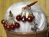 Ballerina Stitch Marker Set, Gifts for Knitters